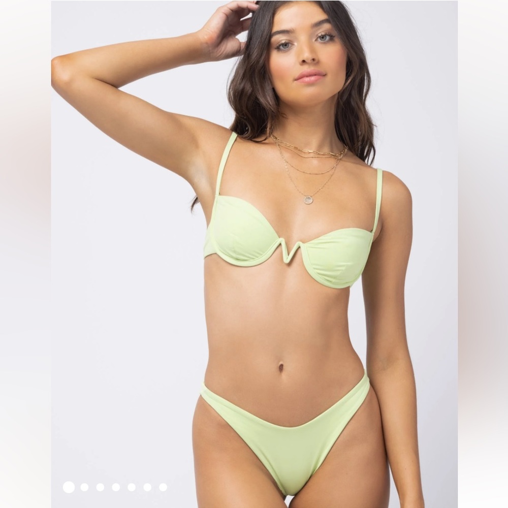 L*Space light green swimsuit! Top & Bottoms sold together!